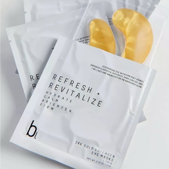 NWT, Milk+ Honey, Beautology Lab 24K Gold Collagen Eye Masks, 1 PAIR - Picture 3 of 4